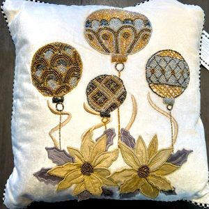 McKenzie-Childs Merriment Ornament Pillow